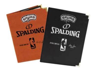 NBA Spalding Pebble Grain Notebook