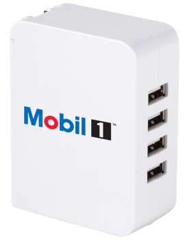 Mountain View 4-Port USB Wall Charger