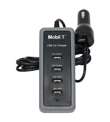 Mobile Smart 4+1USB Port Car Charger  