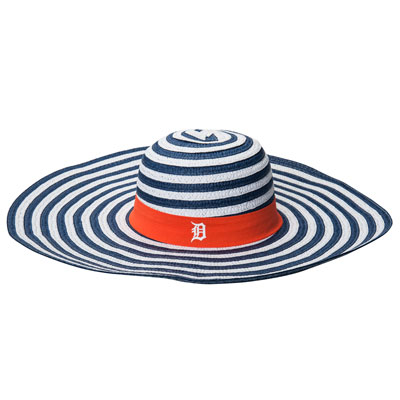 Striped Cotton Sun Hat