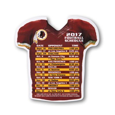 Schedule Jersey Magnet