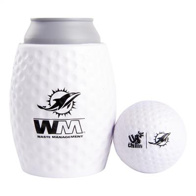 Golf Ball Shaped Can Cooler