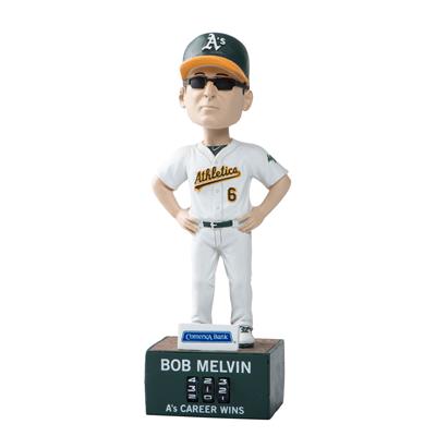 A's Bob Melvin Win Counter Bobblehead