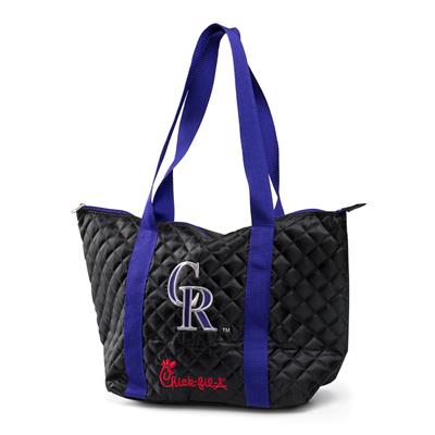 Quilted Pattern Cooler Tote