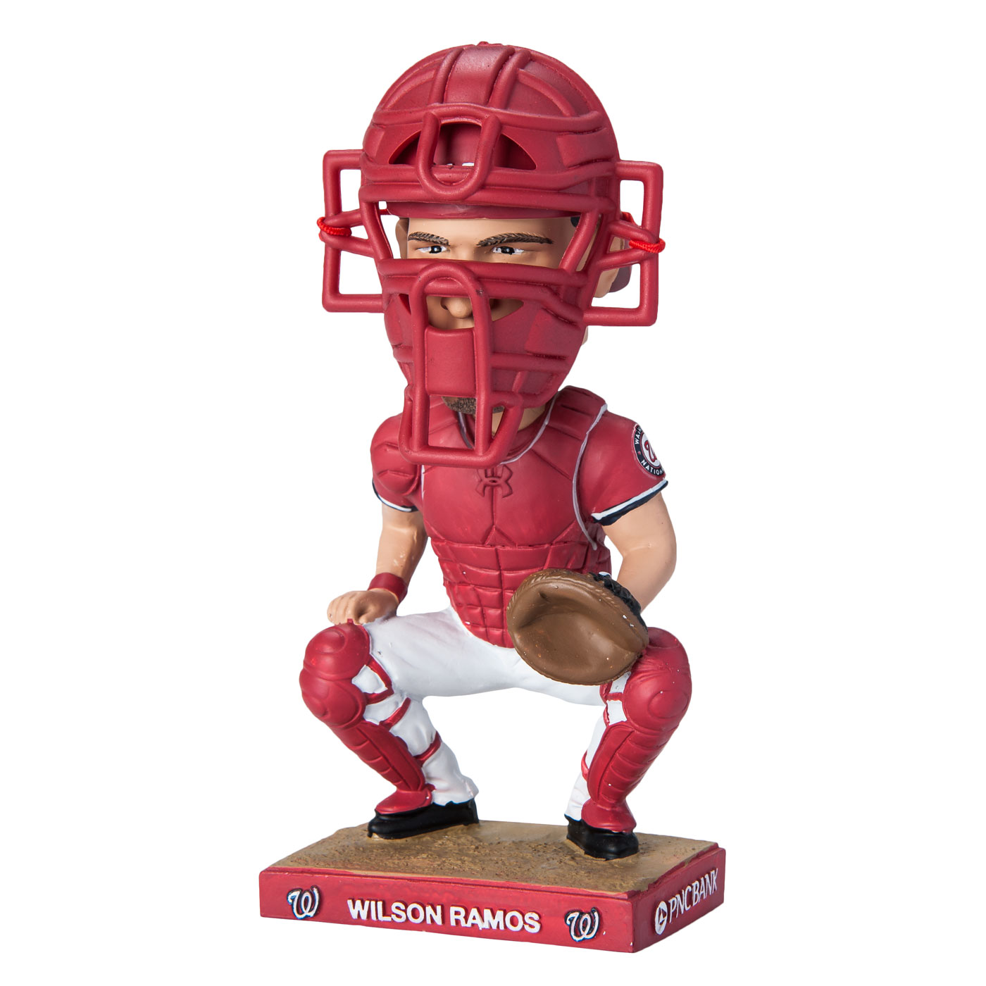 Catcher Bobblehead with Removable Mask