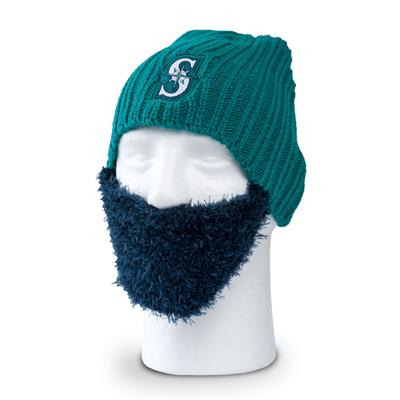 Knit Beanie w/ Beard 