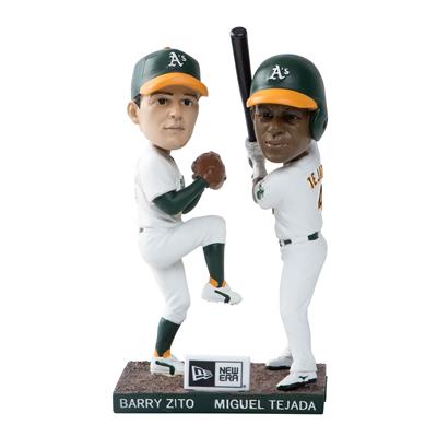 A's Barry Zito & Miguel Tejada Double Bobblehead