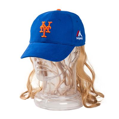 Baseball Hat with Hair