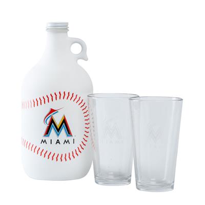 Growler & Pint Glass Set