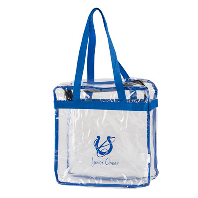 Clear Bag with Contrast Trim