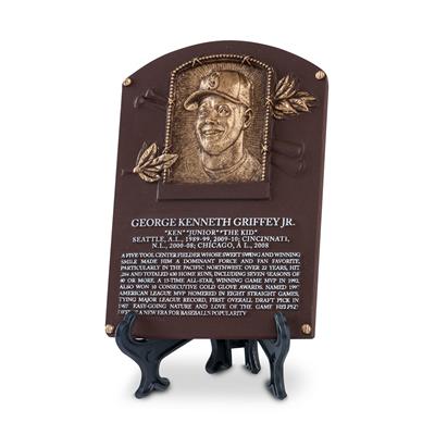 Ken Griffey Jr. Hall of Fame Plaque