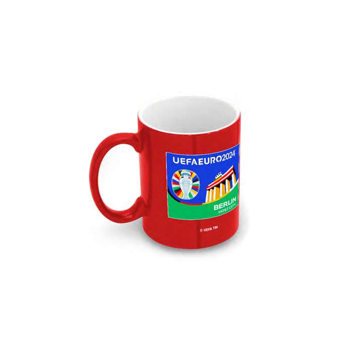 Keramik-Tasse in Rot