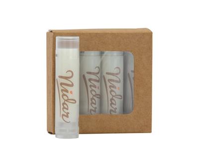 Lip Moisturizer 4-Pack in Kraft Window Box