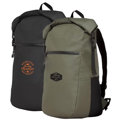 Roll Top Water Resistant 22L Backpack