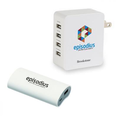 Brookstone Powered Up Gift Set