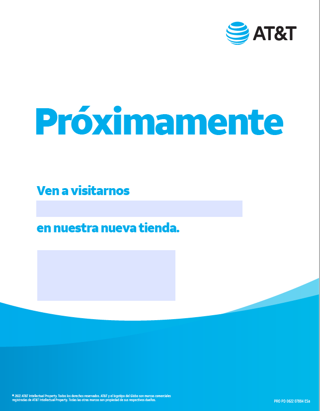 "Proximamente" Flyer - Printed and Delivered