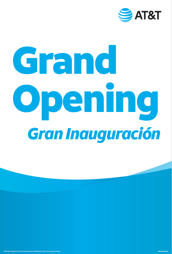 "Gran Inauguracion" A-Frame Replacement Poster