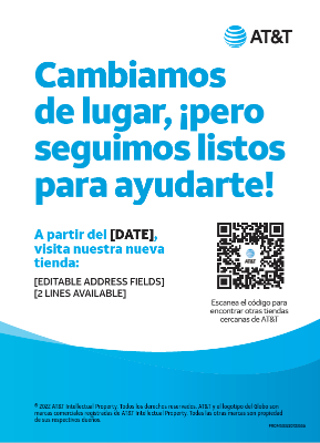 "Cambiamos de lugar" Flyer - Print and Delivered